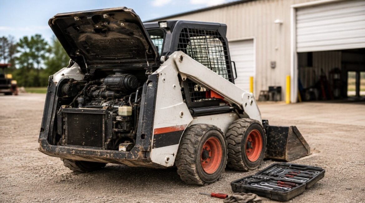 mini skid steer won't start