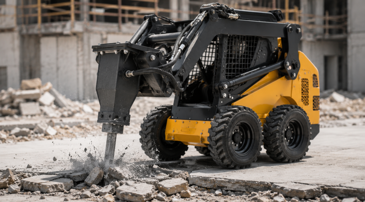 mini skid steer attachments