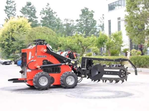 TYPHON Skid Steer Loader Trencher Attachment