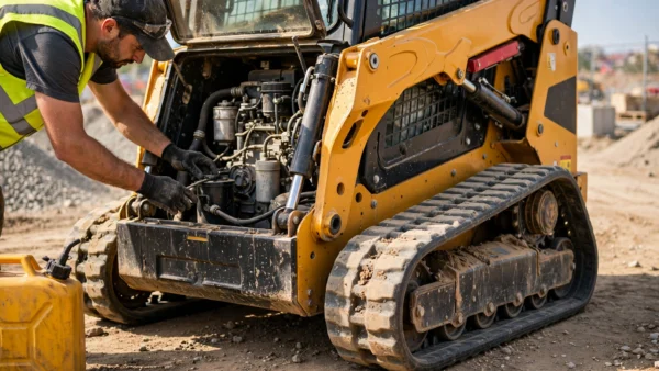 mini skid steer fuel consumption