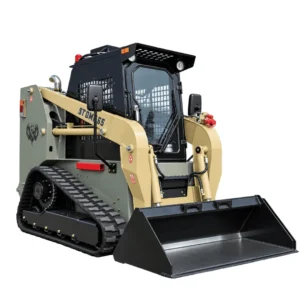 TYPHON STOMP 65 PROPACT Series – 9,000 lbs 74 HP Skid Steer Loader, Cummins 4-Cylinder Diesel USA Engine, High-Flow Hydraulics & AC/Heater Cab